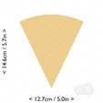 1-7_of_pie~5.75in-cm-inch-cookie.png Slice (1∕7) of Pie Cookie Cutter 5.75in / 14.6cm