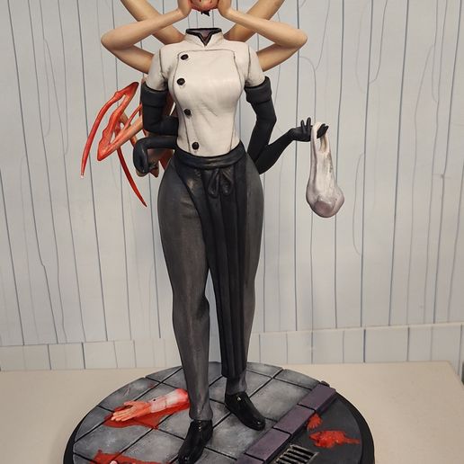 IMG_20240415_175142190.jpg Chainsawman Falling Devil fanart figure