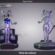 vista color.png Figure Vanny FNAF Security Breach 3D print model