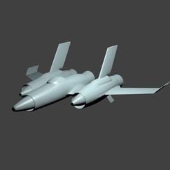 mig Fighter.png Файл 3D RA3 mig fighter remodeled・Дизайн для загрузки и 3D-печати