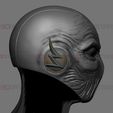 22.jpg Zoom Flash Mask - Hunter Zolomon Cosplay - DC Comics 3D print model