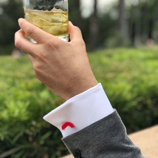 Robo Cufflink - 3D model önizlemesi