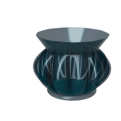 vase-a1.png STL-Datei Vase 50mm Durchmesser kostenlos・3D-druckbares Design zum herunterladen
