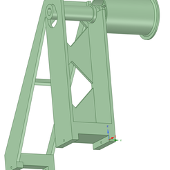 Coreception 300 Spool Holder.png Fichier STL gratuit Porte-bobine Sainsmart Coreception・Modèle à télécharger et à imprimer en 3D