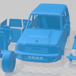 Toyota-Land-Cruiser-VXR-2017-Partes-1.jpg Fichier 3D Toyota Land Cruiser VXR 2017 Printable Car・Modèle imprimable en 3D à télécharger