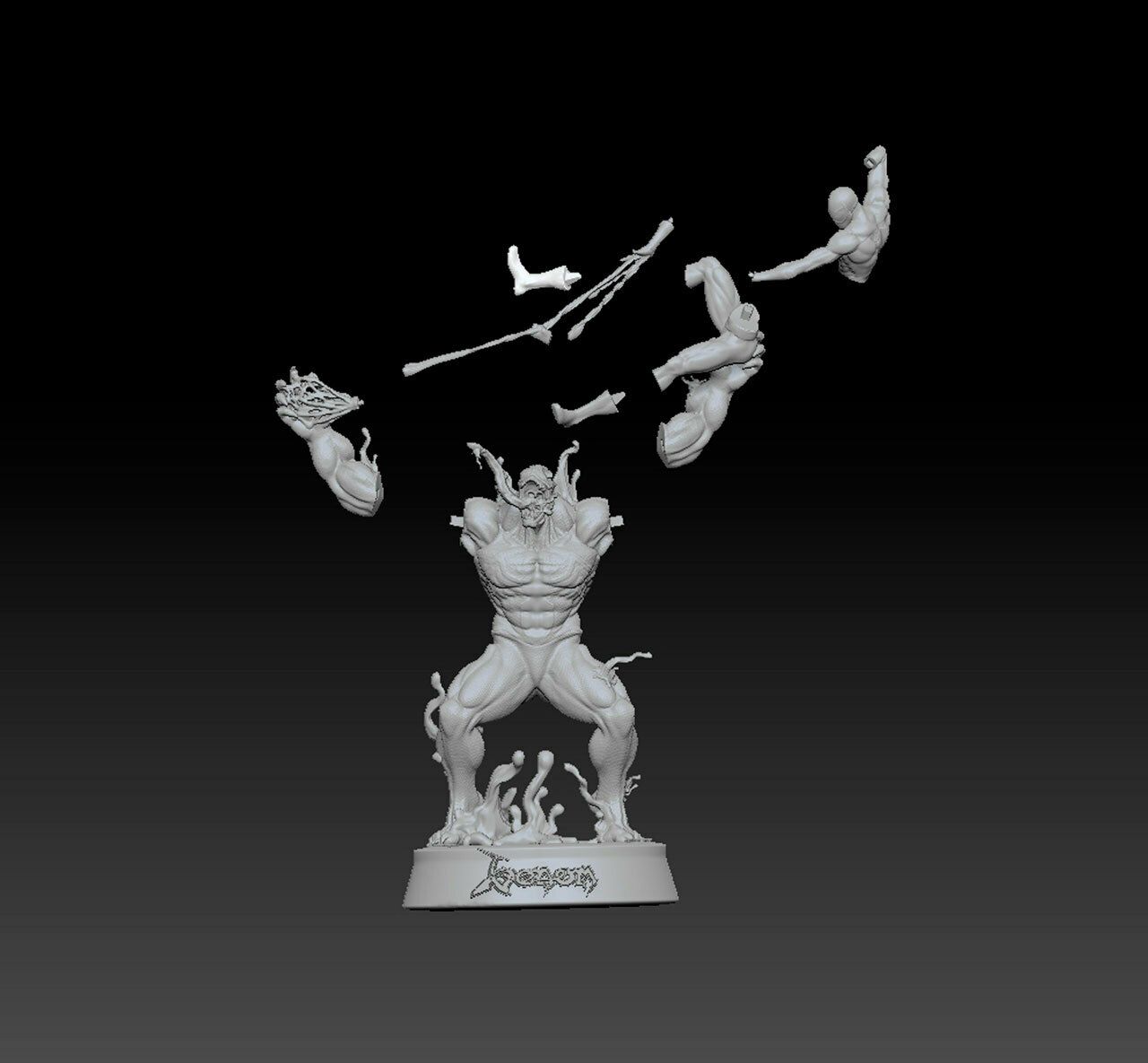 3D file Venom Vs.・3D print design to download・Cults