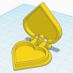 0.png Бесплатный STL файл Heart box・Дизайн для загрузки и 3D-печати