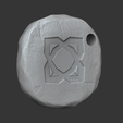 elemental kc 2.png Elemental Rune - Runescape - STL Keychain