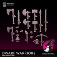 Dwarf-Weapons-Set.jpg Dwarf Warriors - Multipart Set