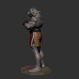 ZBrush Documentjh.jpg STL-Datei Hundekämpferin・Design für den 3D-Druck zum Herunterladen