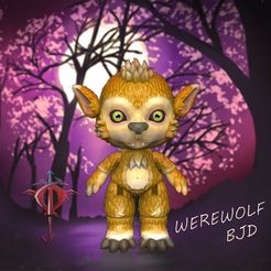 WEREWOLF-BJD.jpg 3D file WEREWOLF KID-BJD・3D print model to download