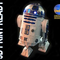 r2d2-hq-n.jpg Файл 3D R2D2 HQ New hope 1-3 Scale 42cm 3D print Animatronic and sonor・Идея 3D-печати для скачивания