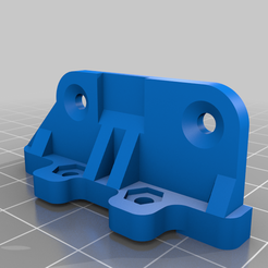 crtouchMount.png Archivo STL gratis Soporte de sonda CR-Touch izquierdo para Creality CR-200B・Diseño de impresión 3D para descargar