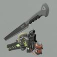 03.jpg Zenless Zone Zero ZZZ Anby Demara Sword Blade and Nimbus Scabbard. Video game, props, cosplay