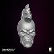 2.png Skull Riot Head 3D printable File