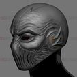 19.jpg Zoom Flash Mask - Hunter Zolomon Cosplay - DC Comics 3D print model