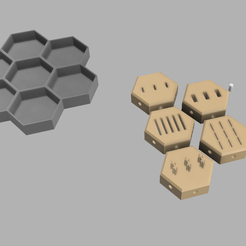 Rendu-Fusion.png STL file Desk organizer・3D print model to download