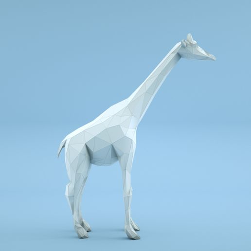 GIRAFFE_LOW_POLY 3D model