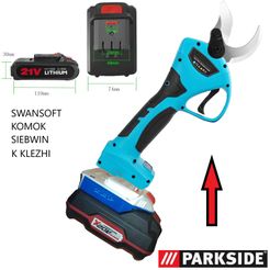 11.jpg STL file PARKSIDE X20V on Electric Pruner 21V Adapter・3D printer design to download