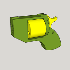 Micro Starting Pistol.png Free STL file Micro baby mixed・3D printable design to download