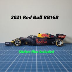 2021 Red Bull RB16B STL-Datei 3D PRINTABLE Red Bull 2021 F1 CAR - Imola Spec・3D-druckbares Modell zum Herunterladen