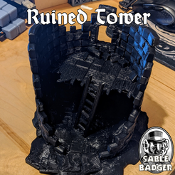 ruinedtower-promo.png Файл STL Tilestone Ruined Tower Terrain・3D-печать дизайна для загрузки