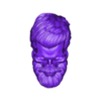 SKULL.stl BEARD SKULL COLLECTION - Nº1