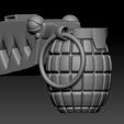 Preview07.jpg Jinx Chompers Granades - League of Legends Cosplay - LOL 3D print model