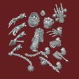 10.png 3D-Datei Bob der Bär, der erste der sadistischen Octahaunted・Modell zum Herunterladen und 3D-Drucken