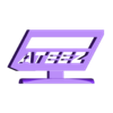 Ateez2 stand.stl ATEEZ Kpop Decor Logo Display Ornament