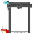 Side_Spool_System_-_printer_view_flat_mount.jpg Side Spool System for Sidewinder X1 by Atoban