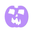 JOL Scary Face No Stem.stl STL file Flat Jacks・Model to download and 3D print