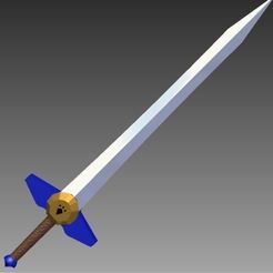 26e92b8da8649fa5690794af6b0c736d_display_large.jpg Free STL file Biggoron's Sword - Redone・3D printable object to download