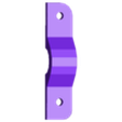 Dynamo Left Clamp Back v2.0.stl Bottle Dynamo Clamp/Bracket