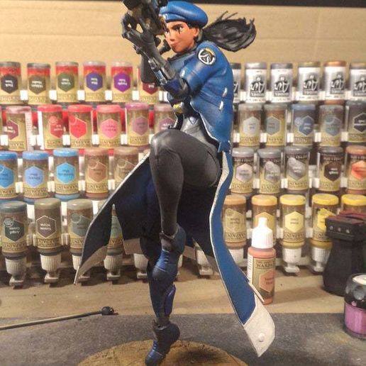 Ana - Overwatch 3D model