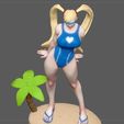 19.jpg MIKA SWIMSUIT SEXY GIRL STREET FIGHTER GAME ANIME CHARACTER 3D print model