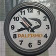 2.jpg PALERMO WALL CLOCK FOR 3D PRINTER MULTICOLOUR