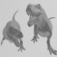 1.jpg Realistic Dinosaurs T-Rex Tyrannosaurus Female  ( 2 Poses ) With Free Keychain