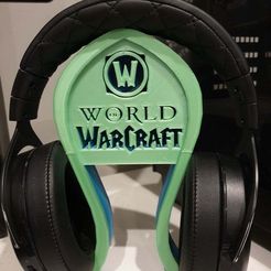 20200429_062026.jpg Fichier STL gratuit Support pour casque d'écoute World of Warcraft・Plan pour impression 3D à télécharger