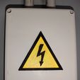 1.jpg Electrical danger sign / Panneau danger électrique