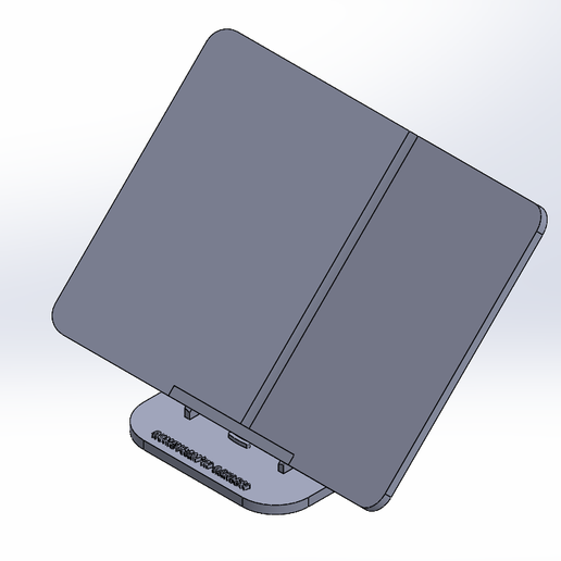 solid.png Support de livre de Coran islamique - Rihal fonctionnel imprimable en 3D - Design testé