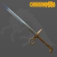 1.jpg Angel Devil Sword from chainsaw man for cosplay 3d model
