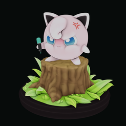 jig20.png STL file jigglypuff - pokemon・3D printing idea to download