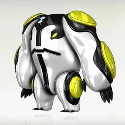 CANNONBOLT-3.jpg Archivo STL MINIFIGURA 3D DE CANNONBOLT・Idea de impresión 3D para descargar