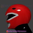 Red_ranger_mighty_morphin_helmet_03.jpg Red Ranger Mighty Morphin Power Ranger Helmet Cosplay STL File