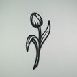 20200410_181617-01.jpeg Tulip - Flower/Plant Sculpture - 2D Wall art