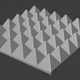 Pyramides.jpg Soundproofing panels