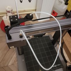 20210222_191450.jpg Fichier 3D gratuit Guides-filament Snapmaker avec filtre éponge M6 / 4mm・Objet imprimable en 3D à télécharger