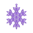 Snowflake_2_V2.stl Snowflake Ornaments