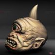 default.5230.jpg Cyclops Monster Mask - Horror Scary Mask - Halloween Cosplay 3D print model